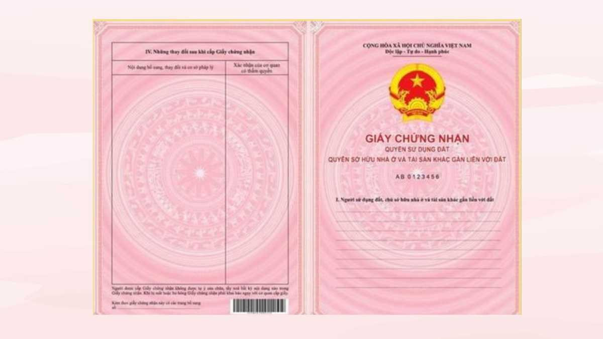 Giấy chứng nhận quyền sử dụng đất