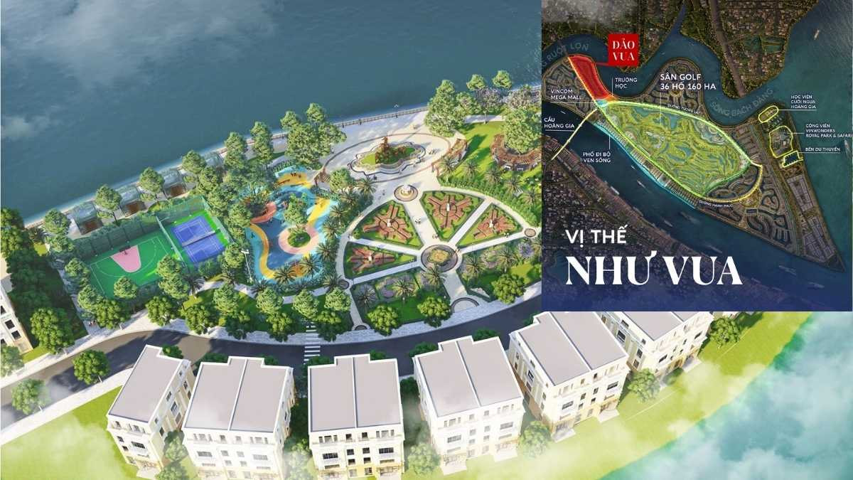 Vị trí đắc địa và thuận tiện của dự án Vinhomes Royal Island