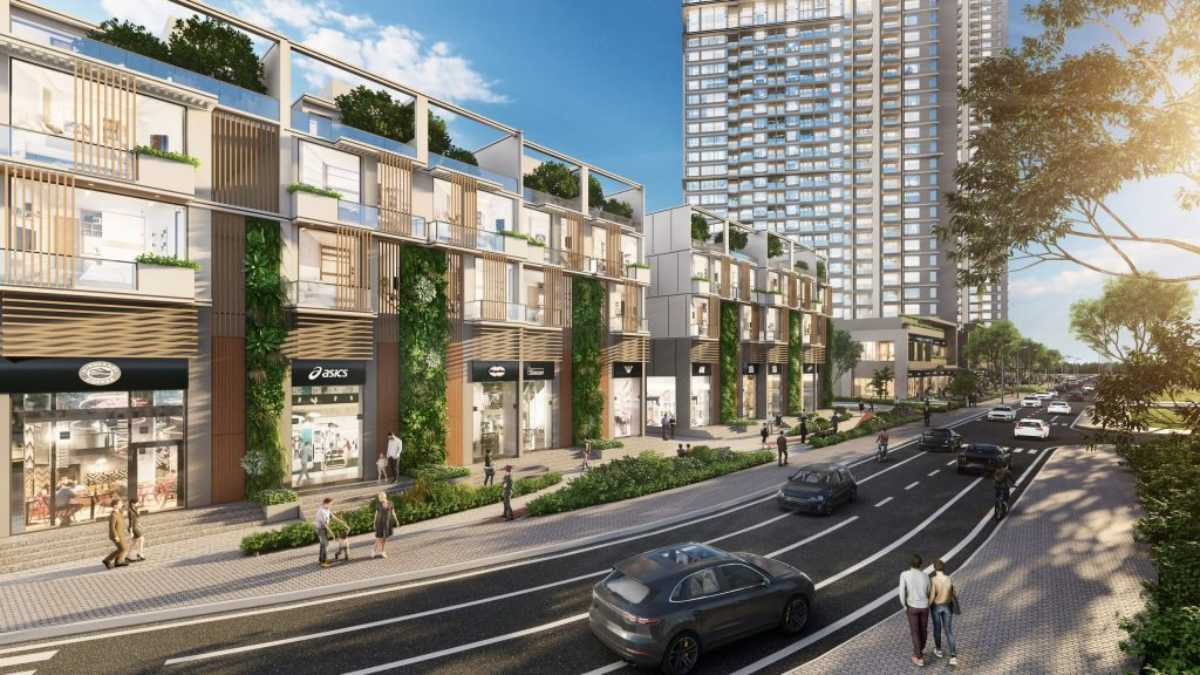 Mẫu dự án shophouse Eco Central Park Vinh