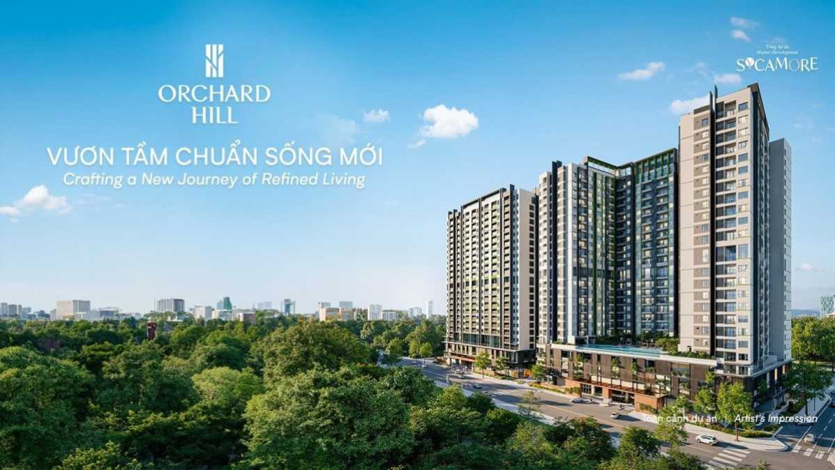 Toàn cảnh chung cư tại dự án Sycamore