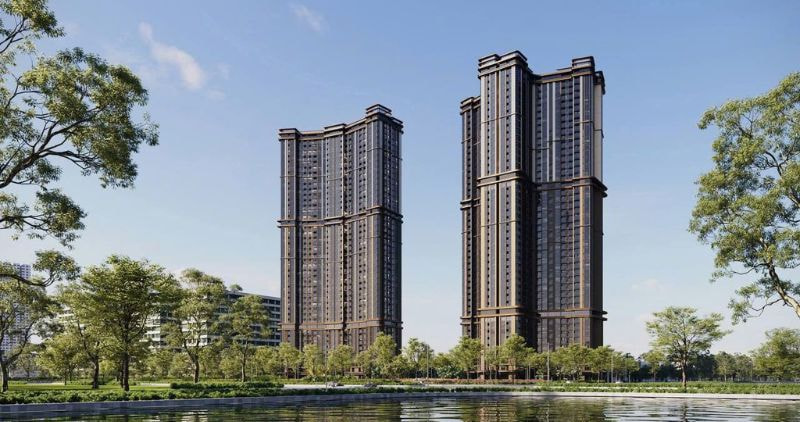 Phối cảnh tháp căn hộ Imperia Signature Vinhomes Cổ Loa