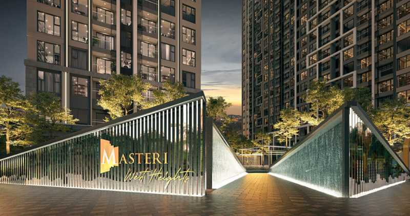 Tiện ích nội khu đầy đủ chung cư Masteri West Heights