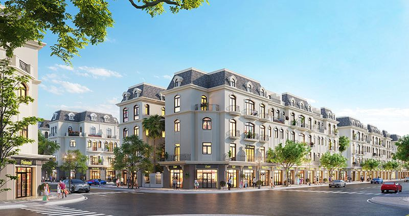 Kiến trúc ấn tượng của shophouse Vinhome Ocean Park 2 - Bảng giá Vinhome Ocean Park 2