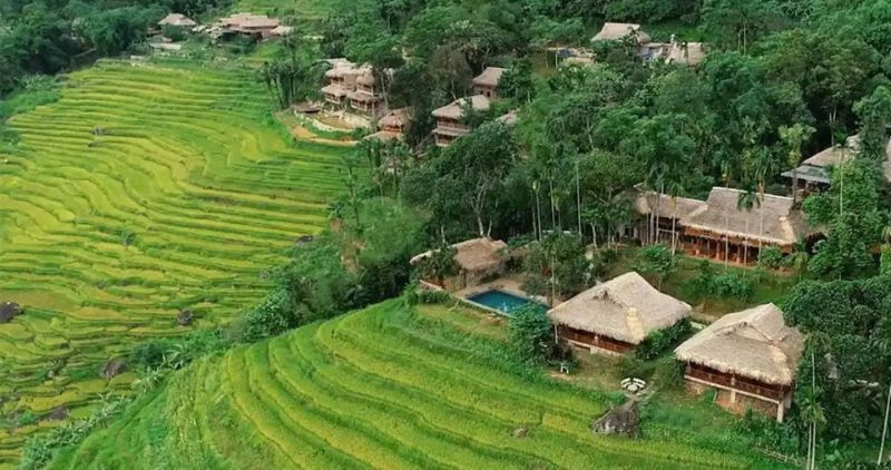 Thiên nhiên xanh mát tại Pù Luông Retreat