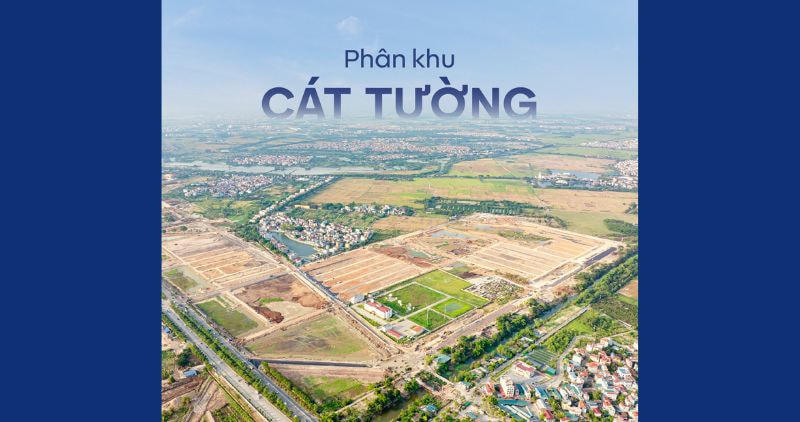 Ảnh thực tế thi công phân khu Cát Tường Vinhomes Cổ Loa