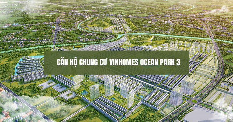 Chi tiết căn hộ chung cư Vinhomes Ocean Park 3