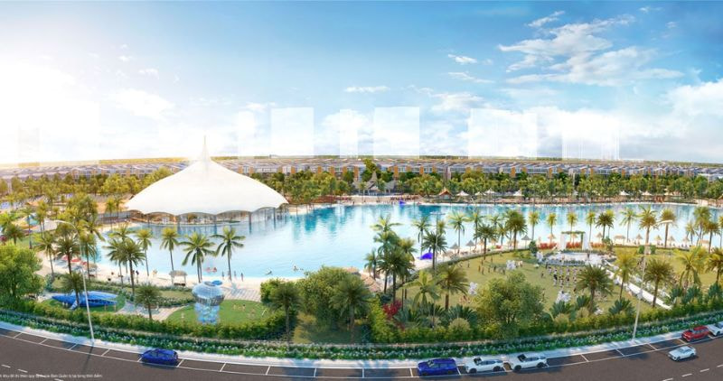 Cư dân tận hưởng không gian xanh tại căn hộ chung cư Vinhomes Ocean Park 3