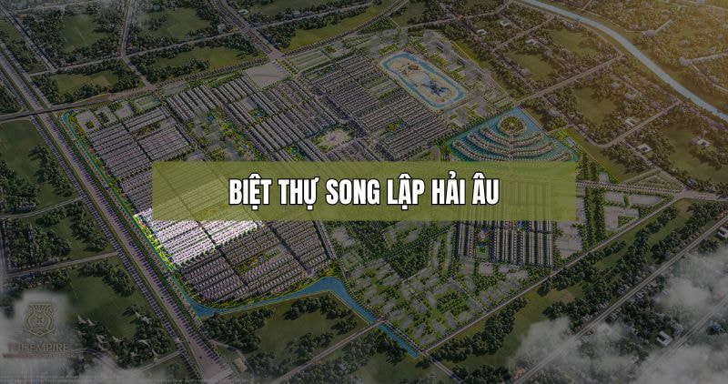 Chi tiết biệt thự song lập Hải Âu