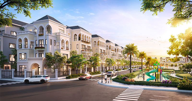 Kiến trúc biệt thự nổi bật tại Vinhomes Ocean Park 2