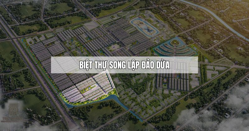 Thông tin chi tiết biệt thự song lập Đảo Dừa