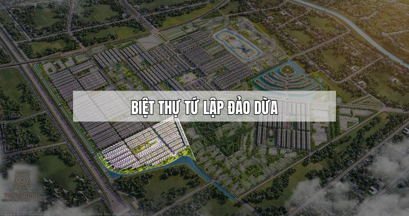 Thông tin về biệt thự tứ lập Đảo Dừa