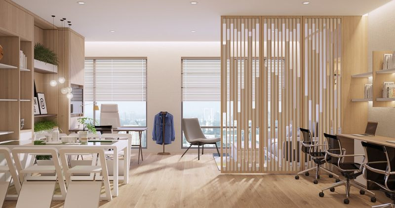 Căn hộ Officetel bố trí tối ưu