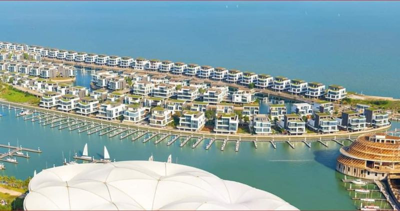 Không gian sống xanh mát tại biệt thự đơn lập Vinhomes Cần Giờ