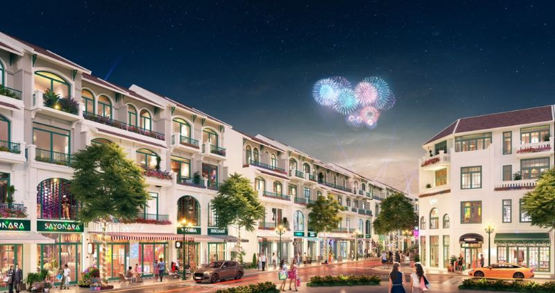 Kiến trúc nổi bật của shophouse Sun Urban Hà Nam