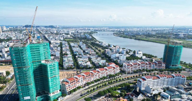 Ảnh thi công thực tế dự án Sun Cosmo Residence