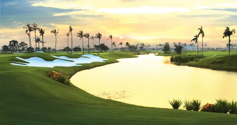 Cảnh quan tại Vinpearl Golf Hải Phòng chuẩn quốc tế