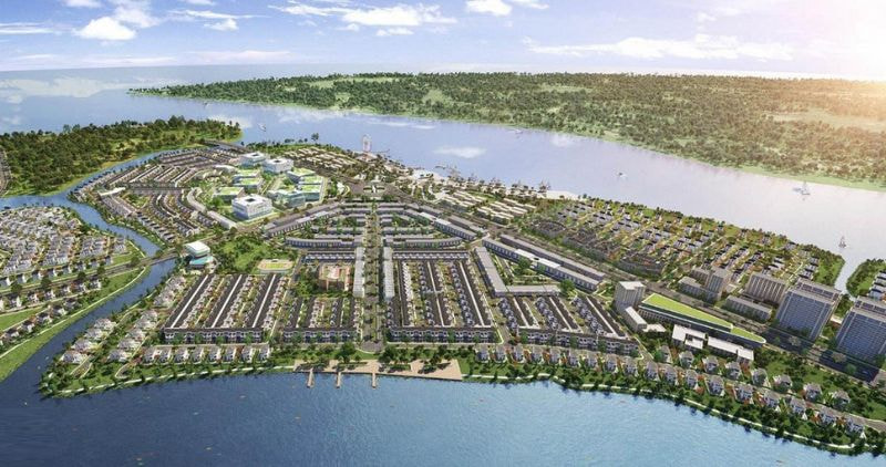 Không gian sống xanh của khu đô thị sinh thái