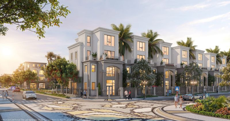 Kiến trúc ấn tượng của biệt thự đơn lập Vinhomes