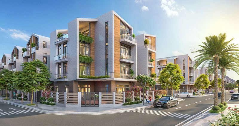 Kiến trúc hiện đại của biệt thự đơn lập Ánh Dương Vinhomes Ocean Park 3