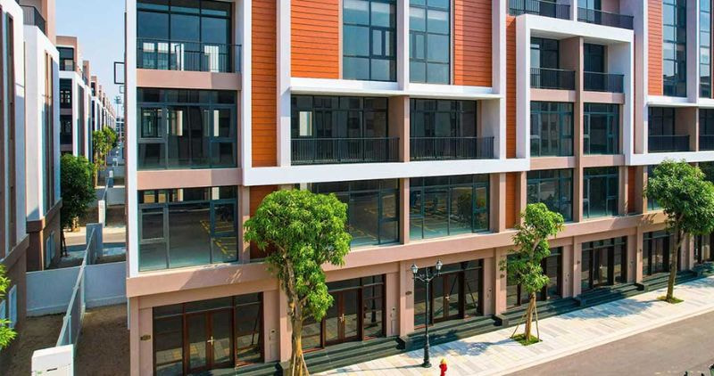 Kiến trúc hiện đại của nhà liền kề Ánh Dương Vinhomes Ocean Park 3