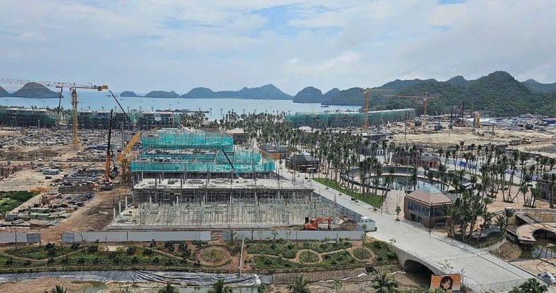 Tiến độ thi công dự án Xanh Island