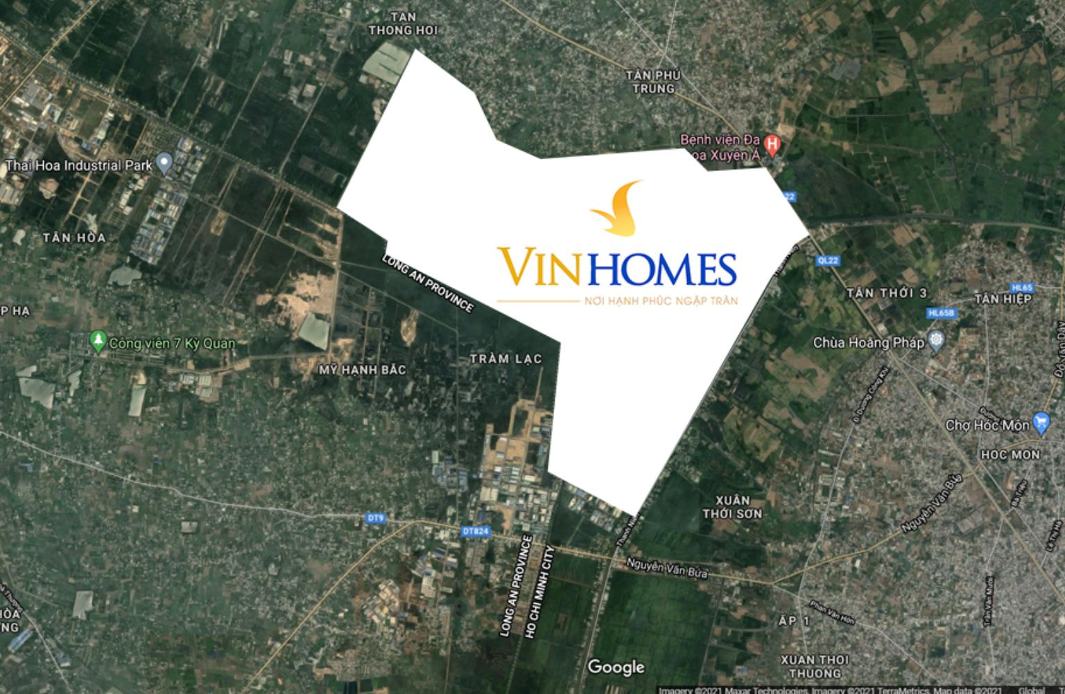 Vị trí Vinhomes Củ Chi