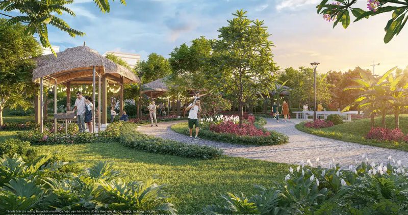 Công viên Vinhomes Green City dưỡng sinh RETREAT PARK