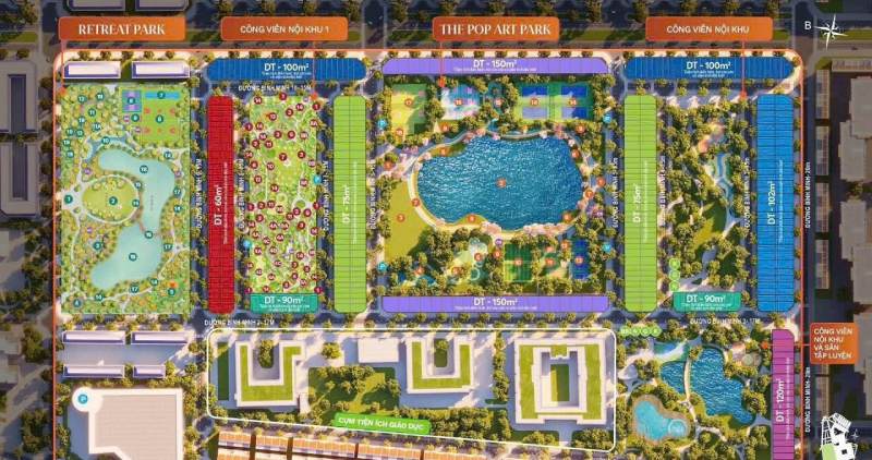 Khám phá phân khu THE SUNRISE Vinhomes Hậu Nghĩa: Biểu tượng sống đẳng cấp tại Long An