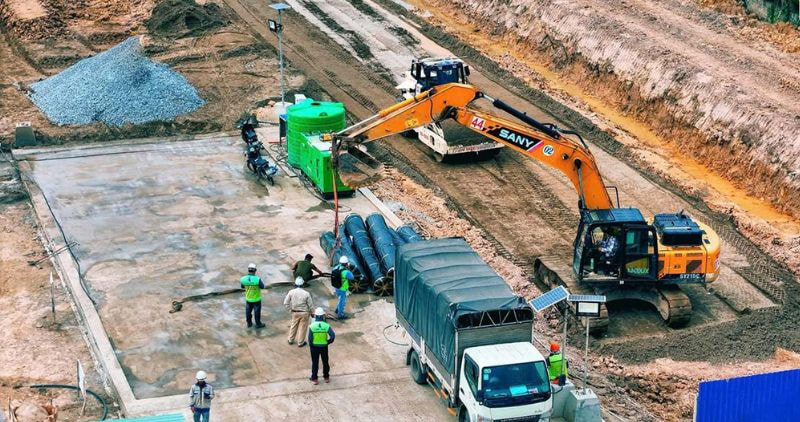 Tiến độ dự án Vinhomes Đức Hòa