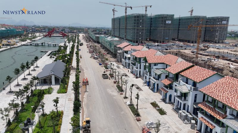 Tiến độ Sun Urban City Hà Nam phân khu thấp tầng