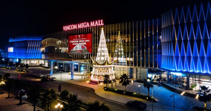 Tiện ích Vinhomes Ocean Park 2: TTTM Vincom Mega Mall