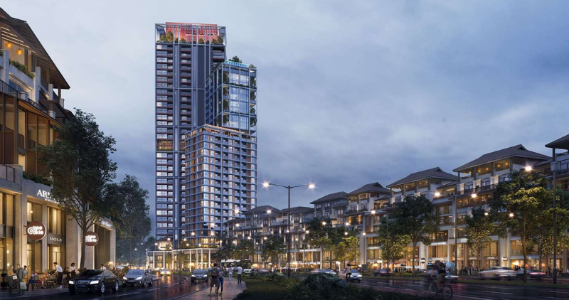 Mặt bằng phân khu The Panoma 1