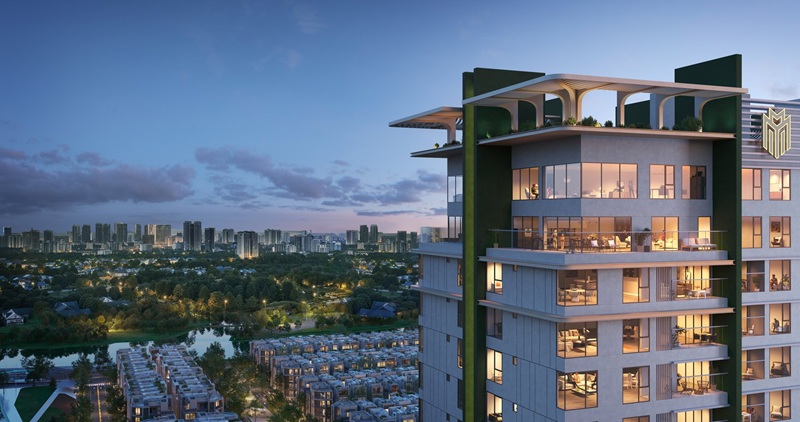Tổng quan căn hộ 2 phòng ngủ Lumière Midtown