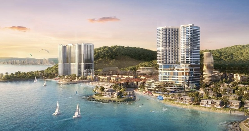 Libera Nha Trang sở hữu 3 bãi tắm riêng biệt