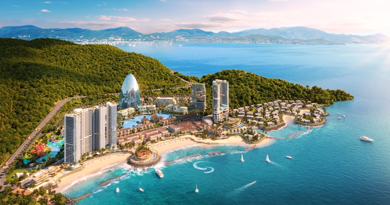Tọa lạc tại vị trí được ví như “tọa sơn hướng thủy”