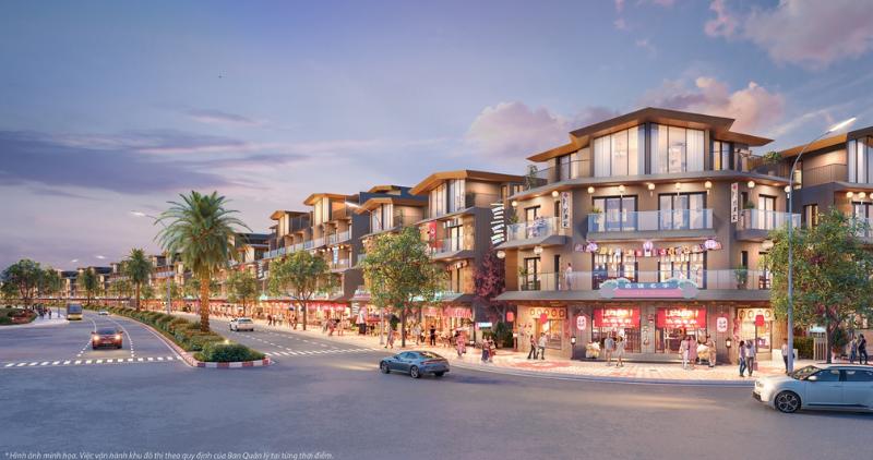 Shophouse phân khu Ánh Dương Vinhomes Đan Phượng