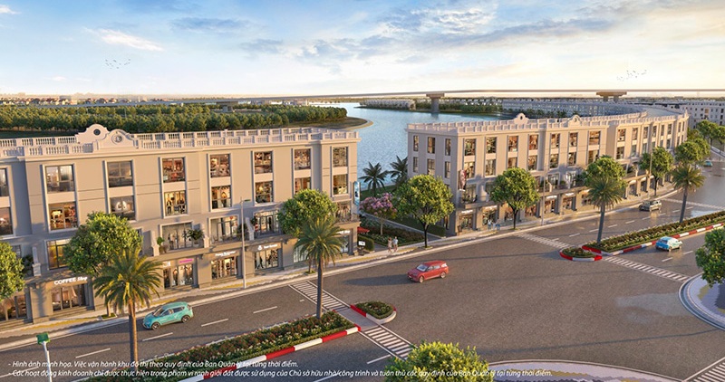 shophouse Vinhomes Làng Vân phù hợp cả đầu tư lẫn kinh doanh cá nhân